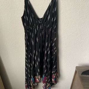 BOHO BLACK DRESS